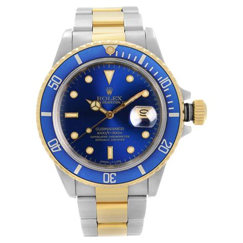 rolex acciaio quadrante blue|orologio rolex oro giallo.